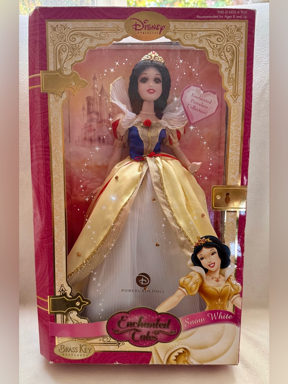 Enchanted Tales Snow White Porcelain Doll